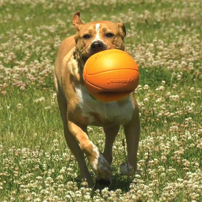 Nylabone Power Play Gripz Felt Basketball Rubber Fetch Toy, Squeaky Ball - Image 8