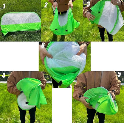 36" Garden Mesh Plant Enclosure Cover, Pop-up Garden Mesh Plant Cover - Image 8