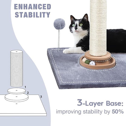 Fantasreen 31" Cat Scratching Post Kitten Toys - Image 3