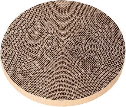 Round cat Scratcher Refill, 10 inch Diameter, 7/8 inch Thickness Scratcher - Image 7