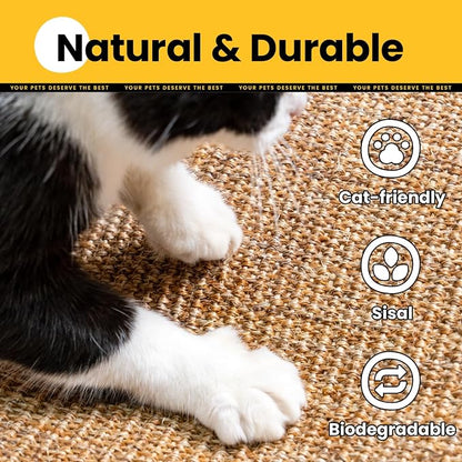 Cat Scratcher Mat, Sisal Cat Scratch Pad - Image 7