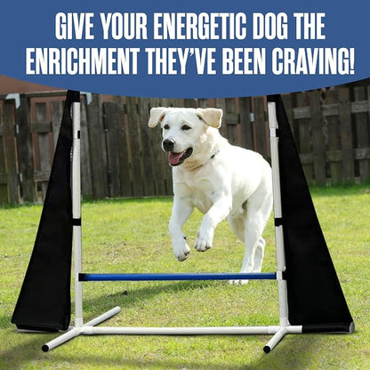 Houseables Dog Agility Course Backyard Set, Dog Agility Equipment, Obstacle - Image 5