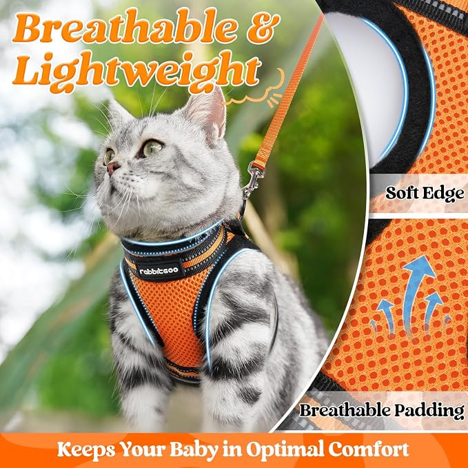 rabbitgoo Cat Harness and Leash Set - Image 3