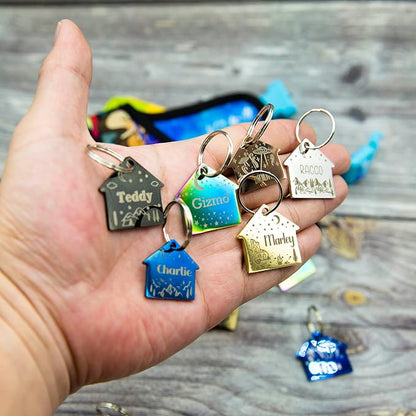 Personalized Dog Tag with 5 Lines of Custom Deep Engraved Durable Stainless - Image 5