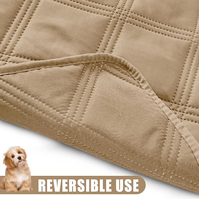 Smiry Waterproof Dog Bed Cover Blanket 40x80, Soft Reversible Pet Blanket - Image 3