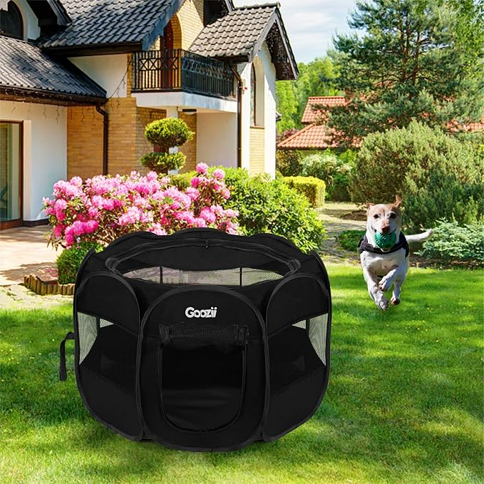Puppy Playpen Indoor for Small Dogs, Portalble Pet Dog Play Pens Kennel Crate - Image 7