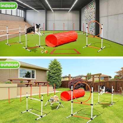 Dog Agility Course Backyard Set, Dog Agility Equipment, Pet obstacle Course - Image 7