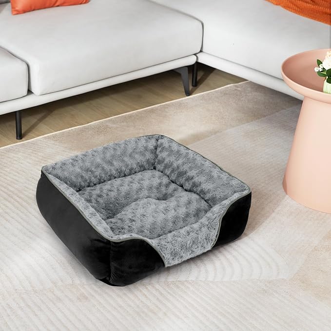 INVENHO X-Large Dog Bed Rectangle Washable Orthopedic Soft Calming Sleeping - Image 7
