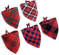 5PCS Dog Bandanas with Button by Unknown