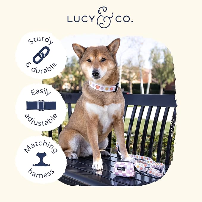 Lucy & Co. Among The Wildflowers Dog Collar - Image 3