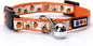 Pawtitas Halloween Cat Collars for Cats Adjustable Collar Glow in The Dark by Pawtitas