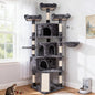Hey-brother XL Cat Tree, 73.4 inch Cat Tower by Hey-brother