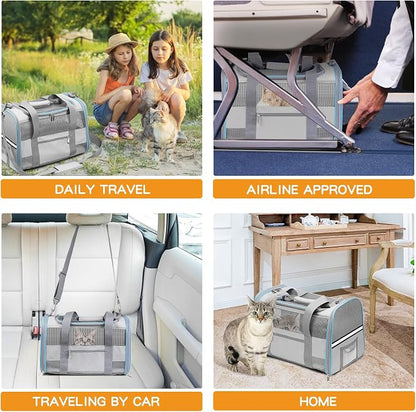Cat Carrier Dog Carrier TSA Airline Approved - Image 6