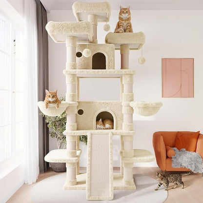 SHA CERLIN 81 Inches Extra Large Cat Tree - Image 2