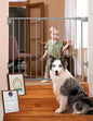 Babelio Baby Gate for Stairs, Kitchen & Doorways, 26-43" W 28" H No Bottom Bar| by BABELIO
