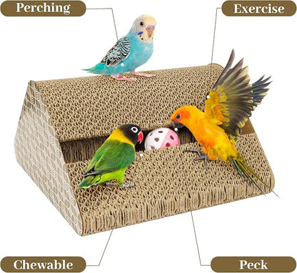 OSWINMART Parrot Cardboard Toy - Image 6