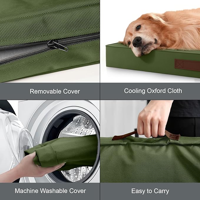 Outdoor Extra Large Dog Bed, Waterproof Dog Bed - Image 5