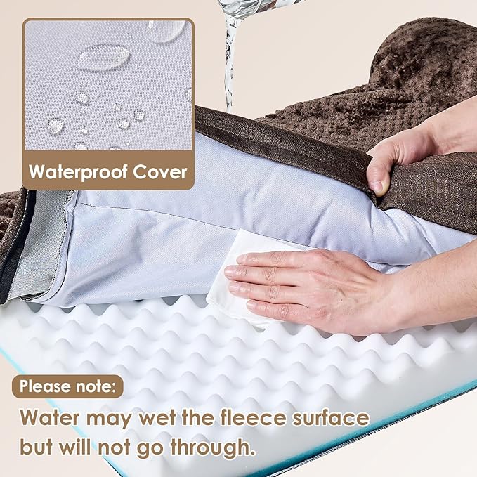EHEYCIGA XL Dog Bed Memory Foam - Image 3