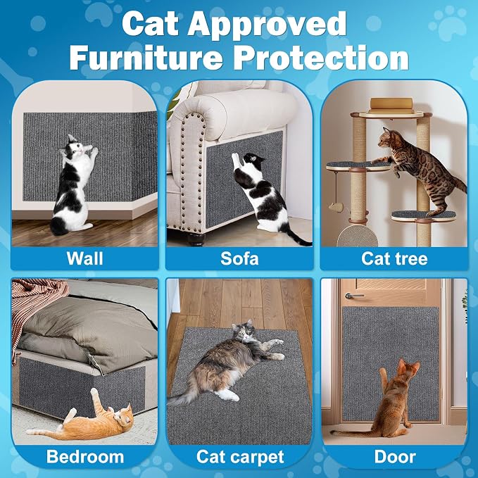 ​ENONCI Anti Scratch Pads for Cats, Furniture Protector for Couch Corners - Image 8