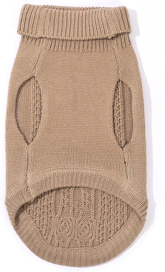Cat Sweater Keep Your Pets Cozy, 16 Color Turtleneck Knitted Sleeveless Cat - Image 7