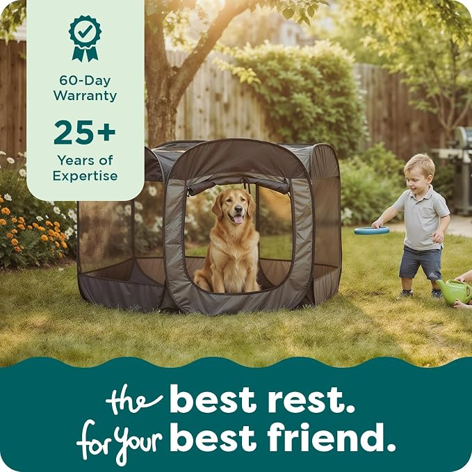 FurHaven Portable Pet Playpen for Dogs & Cats, Indoor Kitten Playpen - Image 9