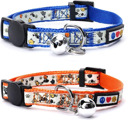 Pawtitas Glow in The Dark Cat Collar by Pawtitas