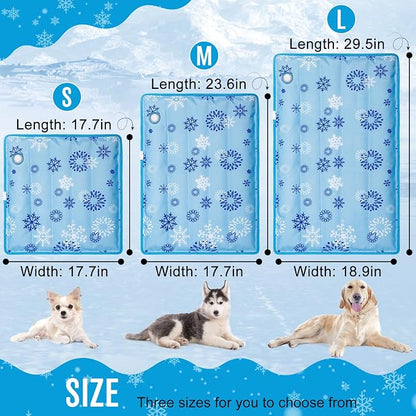 Upgrade Dog Cooling Mat Portable Water Injection Pet Cooling Pad Summer Self - Image 7