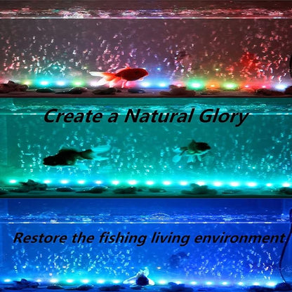 LED Aquarium Light, 23 inches Fish Tank Light RGB Color Underwater light - Image 7