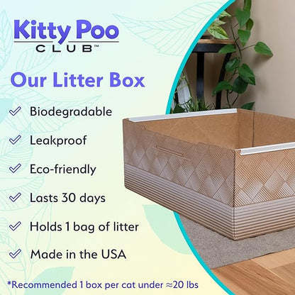 Leakproof Disposable 2-Pack Cat Litter Box - Image 7
