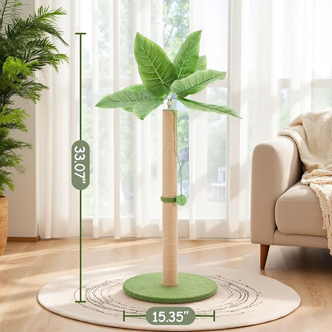 DUMOS Small 33inch Cat Scratching Post - Image 2