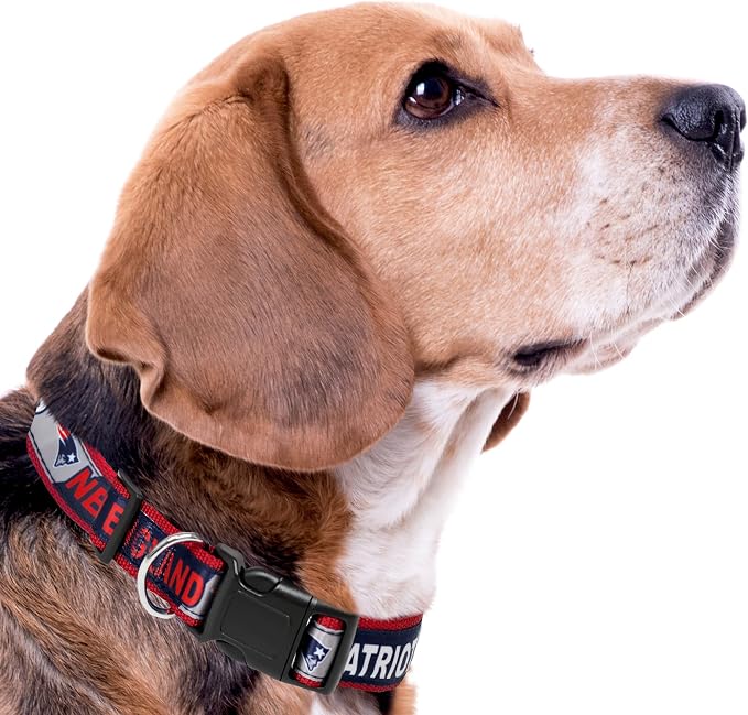 NFL PET Collar New England Patriots Dog Collar, Small Football Team Collar - Image 7