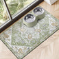 Dog Food Mats for Floors, Absorbent Dog Bowl Mat for Food and Water Dispenser by Cuslnox