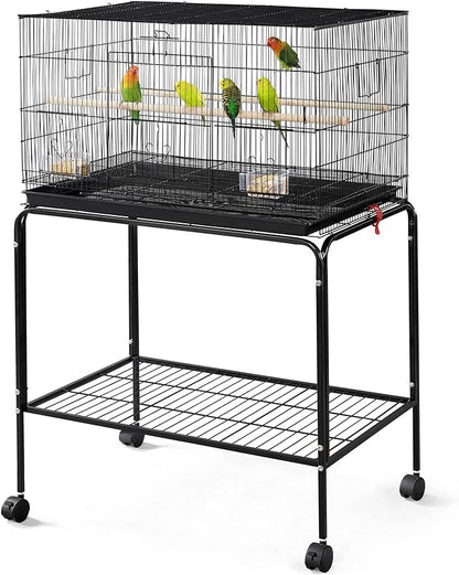 Yaheetech 47-inch Rolling Breeding Flight Bird Cages by Yaheetech