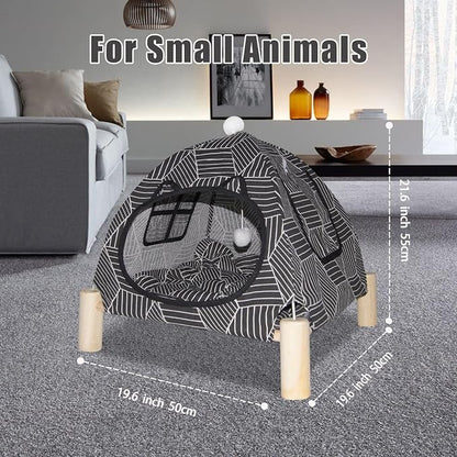 Pozico Portable Cat Tent Bed – Foldable Indoor Tent Bed - Image 3
