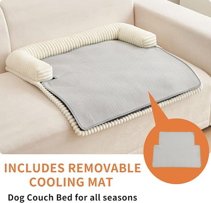 HAOMAIJIA Dog Couch Bed for Small Dogs, Non Slip Pet Couch Covers for Sofa - Image 2