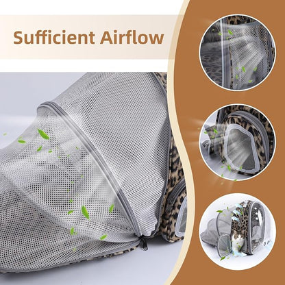 Cat Backpack Carrier Back Expandable Bubble Pet Carrier Backpack - Image 5