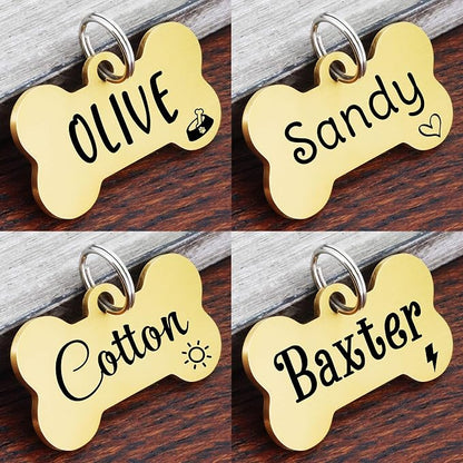Ultra Joys Custom Personalized Pet ID Tag - Image 3