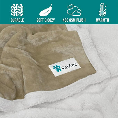 PetAmi Dog Blanket for Medium Large Dogs, Pet Bed Blanket Cat Puppy Kitten - Image 8