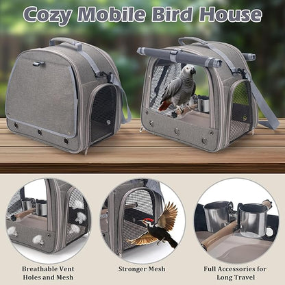 Bird Carrier Parrot Travel Cage - Image 5