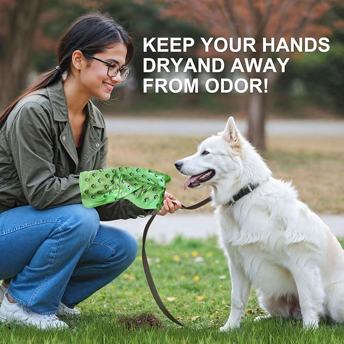 Dog Poop Bags Rolls with Dispenser 150 Count Biodegradable Poop Bags - Image 8