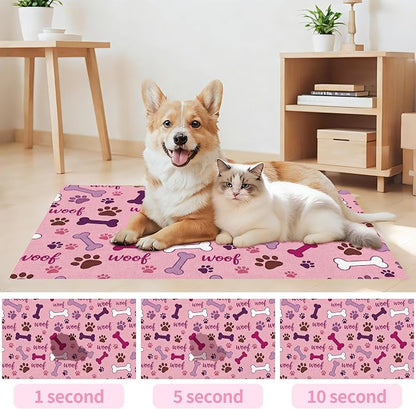 Dog Feeding Mat 20 x 12 Inch, Waterproof Non Slip Rubber Pet Bowl Pad Mat - Image 5