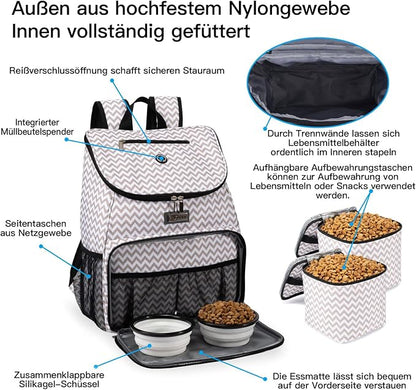 BAGLHER丨Dog Travel Bag, Airline Approved Pet Supplies Backpack, Dog Travel - Image 4