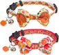 ADOGGYGO Thanksgiving Cat Collars by ADOGGYGO