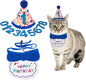 ADOGGYGO Cat Birthday Party Supplies by ADOGGYGO