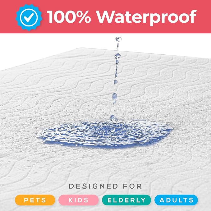Utopia Bedding Washable Underpads 34" x 36", Waterproof Reusable Heavy - Image 6