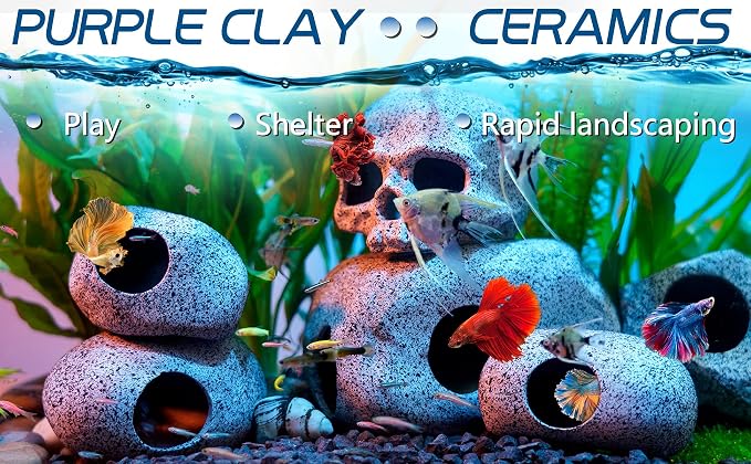 Aquarium Decorations Cave Fish Tank Accessories Rock Decor - Image 3