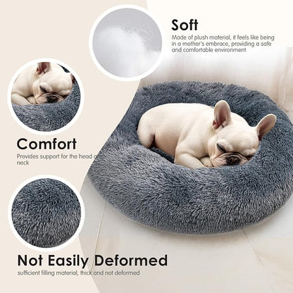 Extra Large Dog Beds, 36 Inch Human Dog Anxiety Relief Comfort Bed, - Image 4