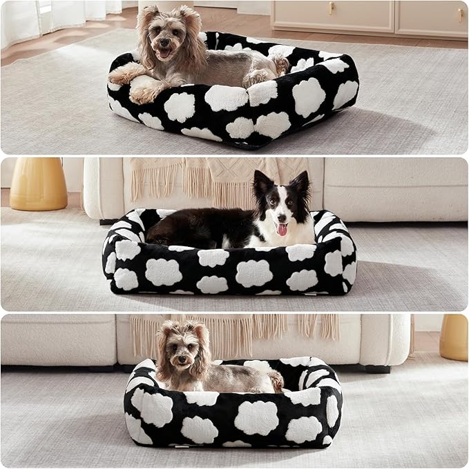 JOEJOY Medium Dog Bed Medium Size Dog, Rectangle Washable Orthopedic Pet Bed - Image 7