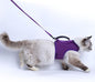 Kitty Harness and Leash for Walking Escape Proof Breathable Mesh Fabric by Yizhi+Miaow