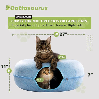 Cattasaurus Peekaboo Cat Cave Donut - Image 7